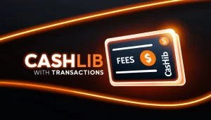 Cashlib casino fees.